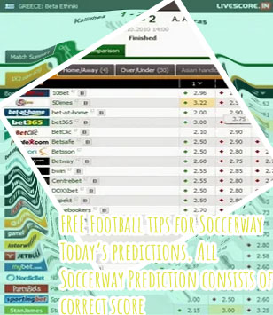 Soccer way livescore
